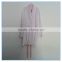 Flannel bath robes soft coral fleece terry dot printing bathrobes, fluffy bathrobe, lady's gown dresses polyester pajamas