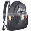 High Sierra Level 17" Computer Backpack - has front zippered pocket to accommodate an MP3 player and comes with your logo.
