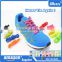 No Tie Training Shoe Laces Elastic Triathlon Running Lock Knot White Stretchy~Easy Laces No Tie Shoe Laces~Accept Custom