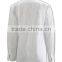 Custom Plus Size Shirt Womens Long Sleeve Shirt Office workwear white Blank bloue shirt