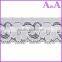 new design fashion mesh lace fabric for garment embroidered fabric