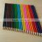 7"24 pcs water color pencils in paper box.