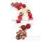 Thanksgiving turkey necklace kids bubblegum chunky bubble necklace M5060605