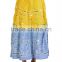 Summer Wear Long Cotton Bandhini Skirt