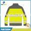 High visibility winter security waterproof safety 3m reflective jacket