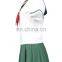Rose Team-Free Shipping InuYasha Higurashi Kagome Summer School Sailor Uniform Anime Sexy Halloween Carnival Costume