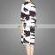 New Fashion Summer Woman Dress High Quality Long Shirt Dress