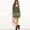 New Style Deep V-neck Women Sweater Cold Sleeves Sweater for Ladies KMY1058