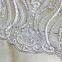 Factory direct white wedding decoration and textured wedding dress fabric