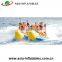Inflatable Aqua Surfing Water Banana Boat , Towable Banana Boat Tube