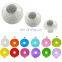 Chinese paper lantern with led light 3pcs different size per pack (support for custom pack) led paper lantern