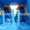 Kids Blue slide and castle inflatable bouncer combo 5x4x3m