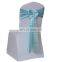 2015 Best Selling Chair Satin Ornement Blue Sashes