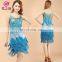 Sequins Shiny Stage Performance Ladies Sexy Latin Dance Dress Costume for Sale L-7094#