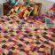 Luxury Handmade Patch Work Design bedding set with Pillow cover and bedsheet