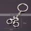 Promotion Items Custom Silver Zinc Alloy Creative Bicycle Sport Keychain Sports Lover Keychain