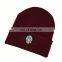 High quality warm custom beanie with embroidery logo