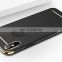 3 in 1 Electroplating Back Cover Case for iPhone X Hard PC Case for iPhone 8 8 Plus