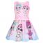 2020 Sleeveless Girls Cartoon Dress Print Girl Dress Wholesale Children's Clothing