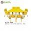 Eco-friendly durable cheap kids plastic study table