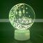 Muslim 3D Lamp 7 Color Changing 2019 Creative Kids Gift Table Desk Decor LED Lamp