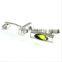 Men's Cufflinks New Gradienter Silver Yellow Cuff Lins for Shirt 24mm CL-020