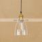 Hot Selling Vintage Glass Pendant Light Indoor Decorative Lighting