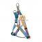 Hot selling gradient ramp step in dog harness sublimation customized pattern outdoor dog harness