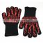 Customized Logo Barbecue Oven Gloves BBQ Handschuh OEM 932F Extreme Heat Resistant Gloves