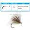 Mustad High Carbon Steel   Fly Tying   R50NP-BR fishing Dry Nymph  Fly Hooks