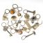 Wholesale Cheap Custom Enamel Lovely Cute Gold Plated Metal Keychain Key Chains Keyring/key Ring