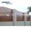 High quality nice looking aluminium wood fence