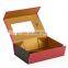 High End Box 420 x 330 X110 Hamper Box Custom Cardboard Foldable Paper Gift Boxes With Magnetic Catch
