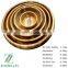 Acacia Wood Salad Bowls Set of 4 Individual Large Wood Bowl for Fruits Salads and Decoration