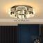 Luxury Decoration Indoor 24 36 108 128 W K9 Crystal Modern Bedroom Living Room LED Ceiling Lamp