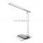 Wireless Charging Functionn Hightlight Lamp USB Port Charge Double Folding Table Lamp