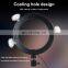 33cm 13 inch RGB Photography LED Ring Light Dimmable Colorful Selfie Lamp With Phone Clip Professional photography fill light