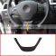 Carbon Fiber Car Steering Wheel Cover Trim For BMW 3 Series F30 316i 318d 320d For BMW 1 Series F20 114i 116i 118i 2013 2014+