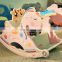 Cheap baby musical toddler walker kids games children plastic unicorn ride on rocking horse for sale