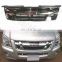 GELING High Quality New Model Silver Color Plating Front Grille For ISUZU DMAX'2002-2011