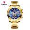 CHENXI 086A Man Quartz Wrist Watch Luxury Stainless Steel Gold Plated watch luxury Men