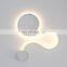 Snake Shape Wall Lamp Bedroom Living Room Wall Light Simple Modern Aluminum Aisle Bedside Wall Light