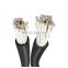 3 core copper solid conductor bvv pvc insulated electric wire control cable