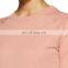 Custom Pouch pockets women cotton plain sweat shirt