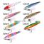 New design 35g 60g 80g Slow Jigging Lures Lead Fish With Double Hooks Japan Quality Slow Jigs Saltwater Fishing Lure