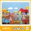 alibaba china games Felts fabric handicraft non-woven material boy girl in construction felt ornament flexible puzzle diy toy