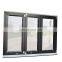 Commercial system glass aluminum befold / be fold / accordion / folding window  Aluminum Alloy Folding Glass Windows Manufacture