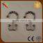 Stainless steel rings brass bead shower curtain hooks