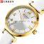 CURREN 2021 new luxury brand quartz movement fashion ladies wristband leather watch