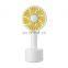 Travel Rechargeable Battery Fans High Speed Electric Fan Room Desktop Air Cooling Stand Portable Mini USB HandHeld Small Fan
